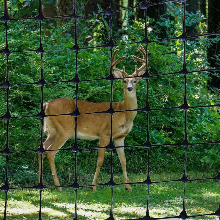 Black Deer Fence Netting