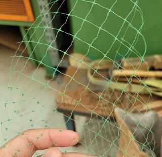 Polypropylene netting for erosion control blanket