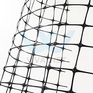 black plastic mesh