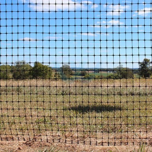 heavy duty extruded plastic bird netting black pp net