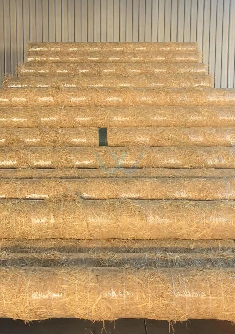 Erosion control blanket netting