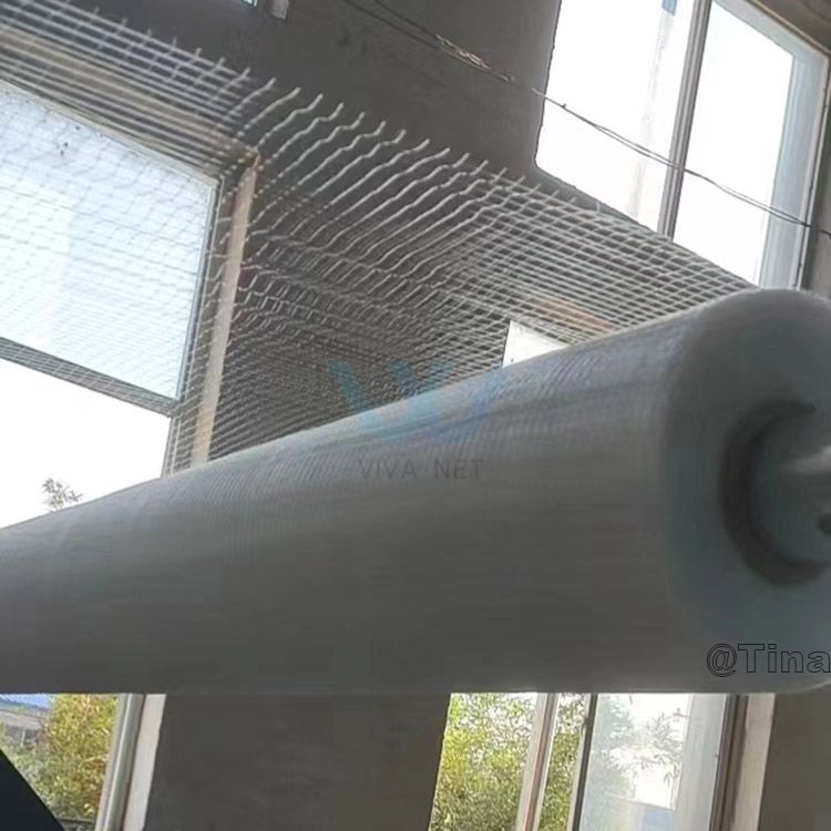 Erosion control blanket netting